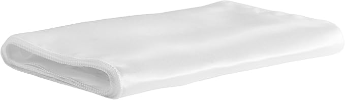 Juvale White Table Runner - 108.2 x 11.8 in, 10-Pack Satin Polyester - Reusable Scratch & Spill Resistant Bulk White Runners for Rectangular & Round Tables