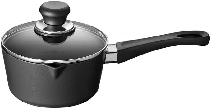 Scanpan Classic 11 Piece Cookware Set ??Compatible with Gas and Electric Stovetops, Metal Utensil Safe, Oven Safe to 500째F, Dishwasher Safe, Black