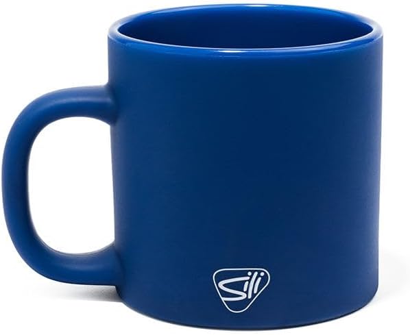 Silipint 16oz Silicone Coffee Mug ??Unbreakable Dishwasher Safe Microwave Oven & Freezer Compatible Travel Mug ??Non-Toxic Reusable Cup for Hot Coffee Tea or Cold Drinks (Classic Blue)