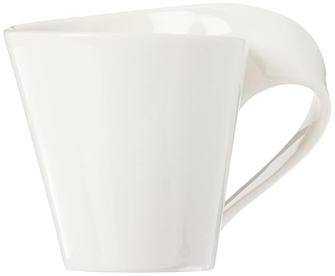 Villeroy & Boch NewWave Caffe 6-Piece Espresso Set, Set for 2, Premium Porcelain, Made in Germany