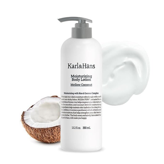Karl&Hans Moisturizing Body Lotion (390ml, Coconut)