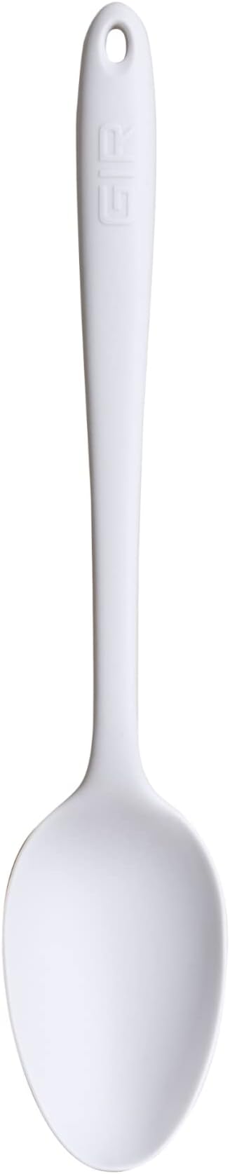 GIR: Get It Right Nonstick Kitchen Silicone Spoon for Mixing, Cooking, and Stirring - Heat-Resistant up to 425째F - 13 Inch, Studio - Silicone Kitchen Spoon