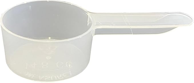 Supplement and Supply 2 Tbsp (1 Oz. | 6 Tsp | 29.6 mL) Scoop for Coffee, Protein Powder, Pet Food, Spices, Grains, Dry Goods ??Food-Grade BPA-Free Plastic Measuring Spoon (Pack of 25) Short Handle