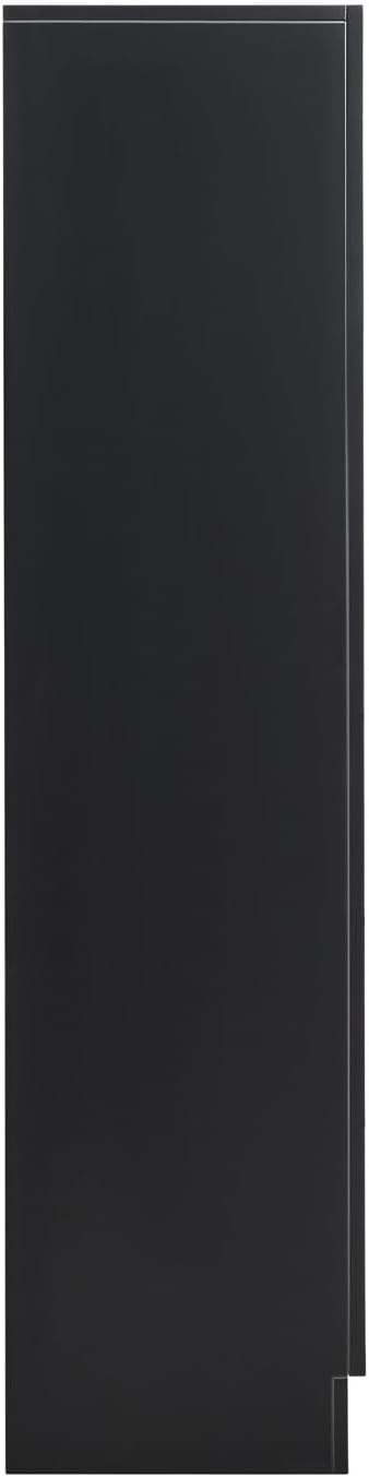 ARIEL Milan Bathroom Storage Cabinet 65?쒱 x 20?쓂 x 16?쒭 Black