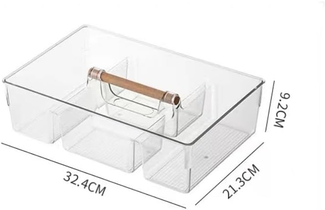 RS ONE Multifunctional Storage Box | Perfect Storage Organization cosmetic box holder, suitable for kitchen,countertop dressing table and bathroom table storage