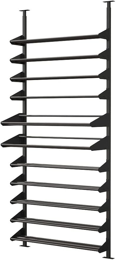 Ultra Wine Racks Showcase Bespoke Wine Display - Black, Storage for 78 Bottles, Horizontal & Display Rows, Wine Rack for Wine Cellars, Home Bars, & Dining Rooms