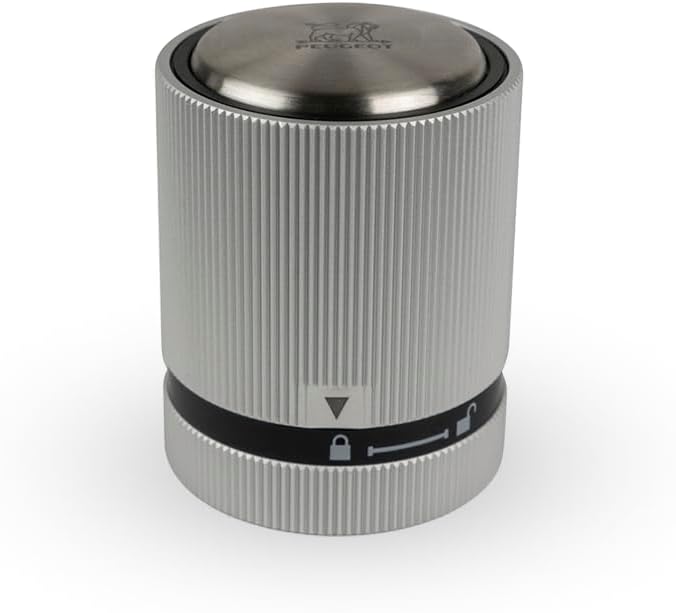 Peugeot Line Bottle Stopper For Sparking Wine, Light Grey
