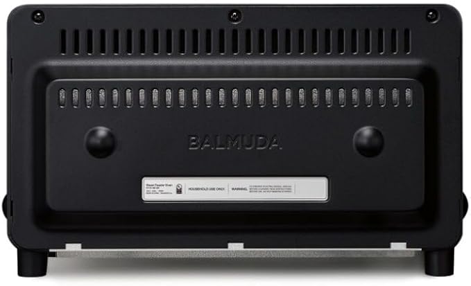 BALMUDA The Toaster Pro | Steam Oven Toaster | Compact Size 14.1?³W × 12.6?³D × 8.2?³H | 6 Modes: Shokupan, Golden Toast, Pizza, Croissant, Oven, Salamander Grill | (Baking Tray Sold Separately) | Black