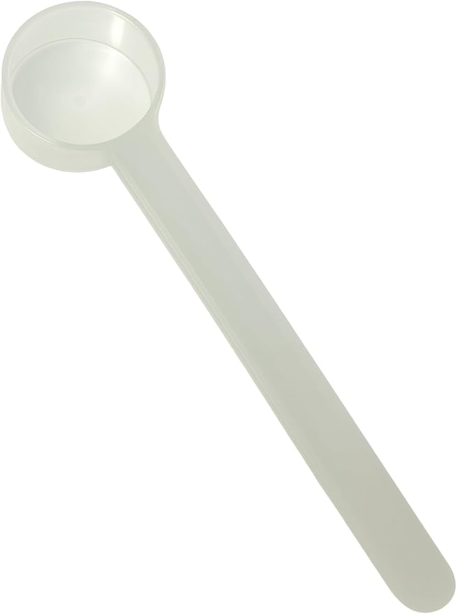 Supplement and Supply 1/2 Tbsp (1.5 Tsp | 7.5 mL) Long Handle Scoop for Coffee, Protein Powder, Pet Food, Spices, Grains, Dry Goods ??Food-Grade BPA-Free Plastic Measuring Spoon (Pack of 1)