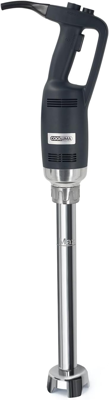 COOLUMA Commercial Immersion Blender, 500W Heavy Huty Hand Blender, With 20 Inch Detachable Shaft, 48 Gallons Capacity, Professional Industrial Grade Commercial Hand Mixer.