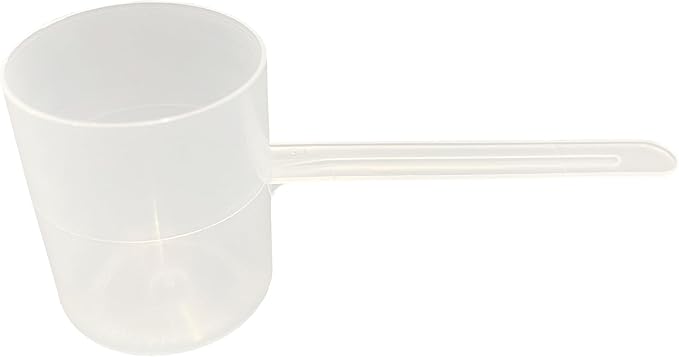 Supplement and Supply 82 mL (82 CC | 2.77 Oz.) Long Handle Scoop for Coffee, Protein Powder, Pet Food, Spices, Grains, Dry Goods ??Food-Grade BPA-Free Plastic Measuring Spoon (Pack of 100)