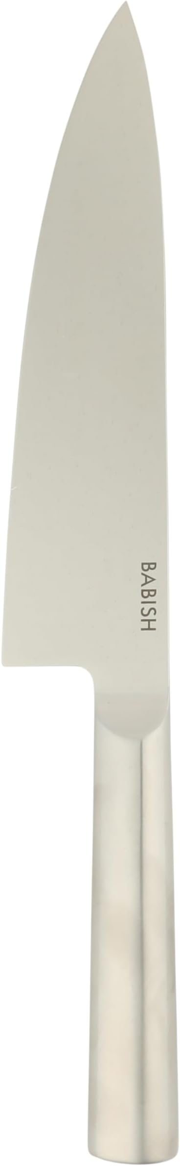 Babish 8-Inch Chef Knife ??High-Carbon 1.4116 German Steel Kitchen Knife, Full-Tang Razor Sharp Chef?셲 Blade for Chopping, Slicing, Dicing & Everyday Prep