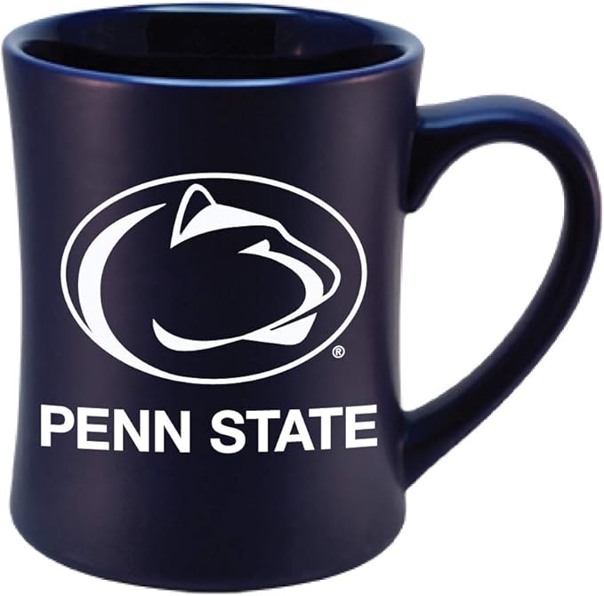 Penn State Nittany Lions Ceramic 16oz Sculpted Mug ??Official Team Logo Coffee Cup ??Handwash Recommended ??Individually Boxed
