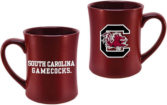 South Carolina Gamecocks Ceramic 16oz Sculpted Mug ??Official Team Logo Coffee Cup ??Handwash Recommended ??Individually Boxed