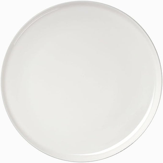 MARIMEKKO Oiva Dinner Plate ??Refine Your Kitchen D챕cor with Our Iconic White Stoneware ??Stylish & Classic White Porcelain Dinner Plates to Elevate Your Dining Experience (10-inch Diameter)