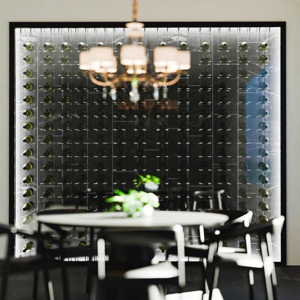 Cable Wine Racking System - Floor to Ceiling Wine Storage by Wine Stash