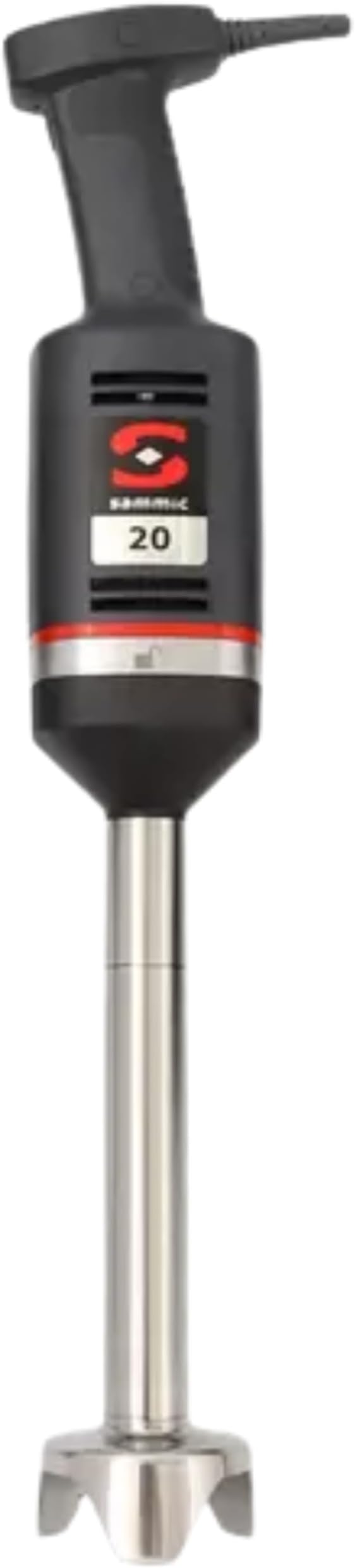 Sammic XM-22 Stick Immersion Blender, Handheld Commercial Food Blender, 16 Qt Capacity, Variable Speed 1,500??5,000 RPM, 11.4" Detachable Stainless Steel Arm, Tri-Blade System, 120V