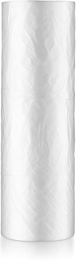 14" X 20" Clear Plastic Produce Bags on a Roll - 350 Bags per Roll, Ideal for Food Storage, Pets, Diapers
