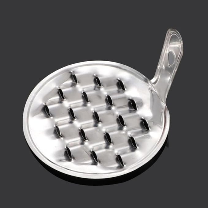 Large Bean Jelly Scraper,Cold Jelly Grater,Stainless Steel Jelly Scraping Scraper,Chinese Pasta Liang Pi Maker,Multipurpose Jelly Scraper, Peeling, Grating and Slicing Tool