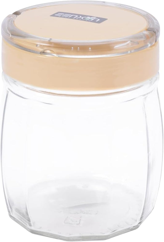 700ml Food Storage Jars with Lids - Organize Flour, Oats, Pasta, Tea, Coffee Beans & Dry Goods - Individual Pantry Container