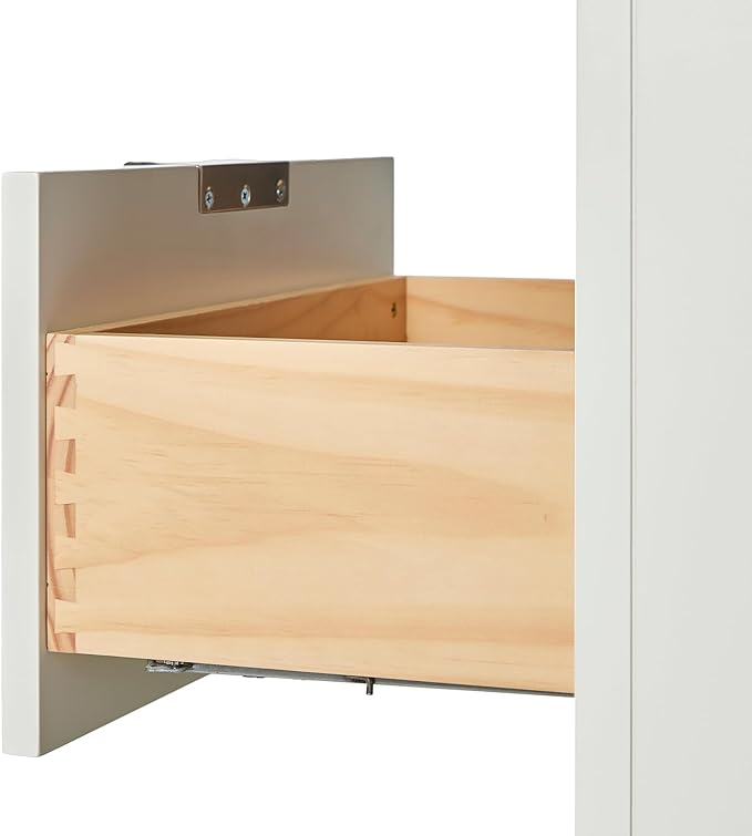 ARIEL Milan Bathroom Storage Cabinet 65?쒱 x 20?쓂 x 16?쒭 Warm White