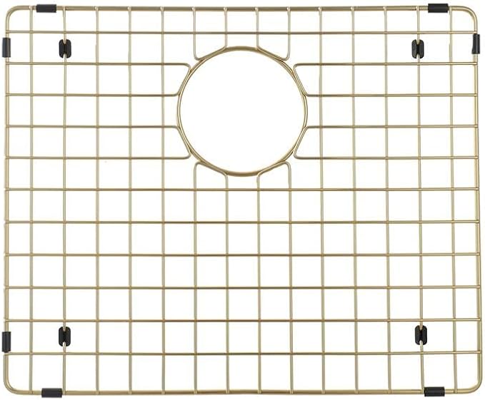 STARSTAR Workstation Ledge Top Mount/Drop-in Gold 304 Matte Stainless Steel Single Bowl For Kitchen,Yard, Office, Bar, Laundry Sink (22 x 22 x 12)