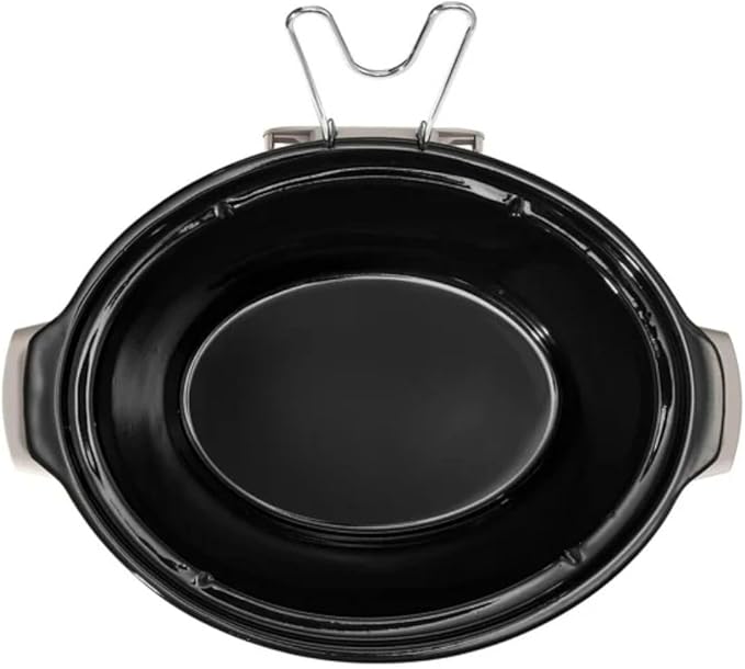 Beautiful 6?‘Quart Programmable Slow Cooker with 5 Presets, Keep?‘Warm, Touch Display & Dishwasher?‘Safe Pot