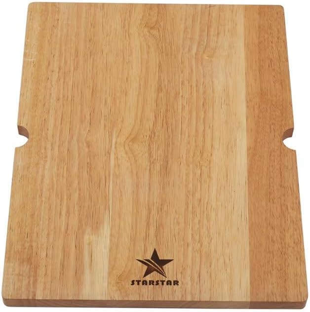 STARSTAR Workstation Ledge Top Mount/Drop-in Gold 304 Matte Stainless Steel Single Bowl For Kitchen,Yard, Office, Bar, Laundry Sink (15 x 20 x 10)