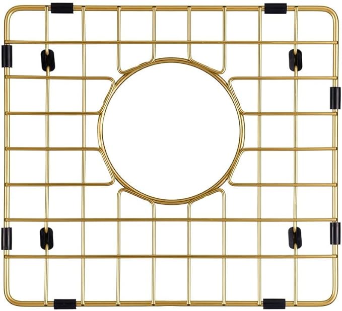 STARSTAR Workstation Ledge Top Mount/Drop-in Gold 304 Matte Stainless Steel Single Bowl For Kitchen,Yard, Office, Bar, Laundry Sink (18 x 18 x 10)