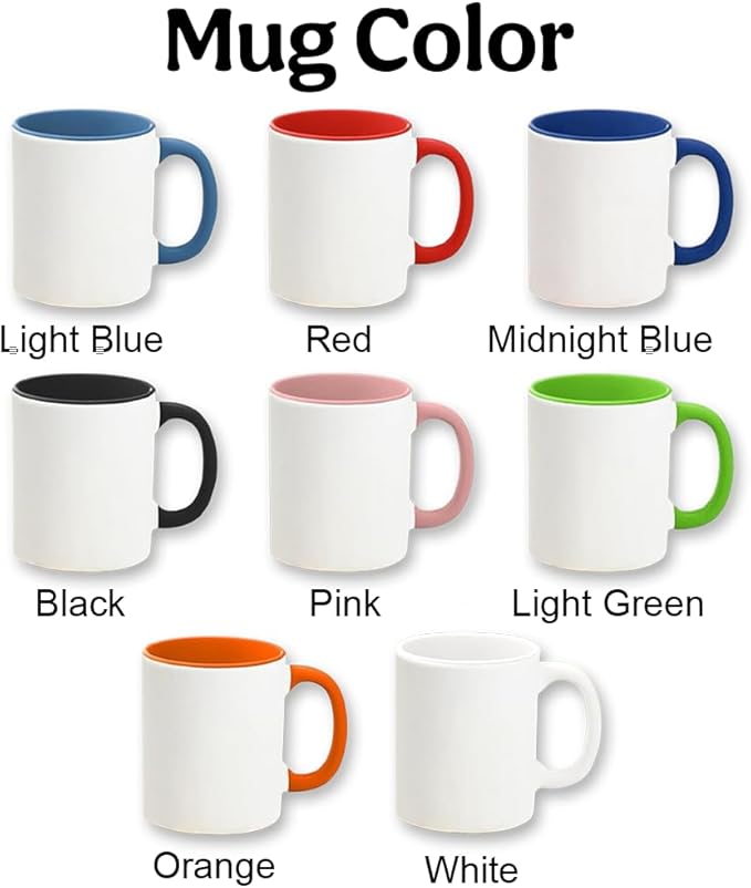 Custom Photo Coffee Mugs, Personalized Cartoon Portrait Mug From Photo, Personalized Mugs Couple With Multiple Styles Colors, Gifts Valentine Wedding Birthday Husband, Her, Him, Women 2