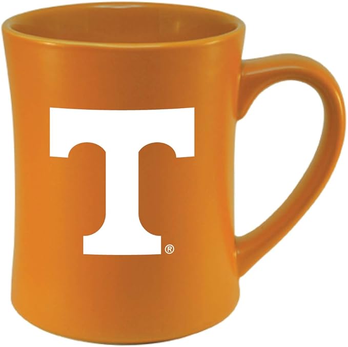 Tennessee Volunteers Ceramic 16oz Sculpted Mug ??Official Team Logo Coffee Cup ??Handwash Recommended ??Individually Boxed