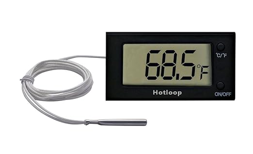 Digital Oven Thermometer Heat Resistant up to 572째F/300째C, LCD