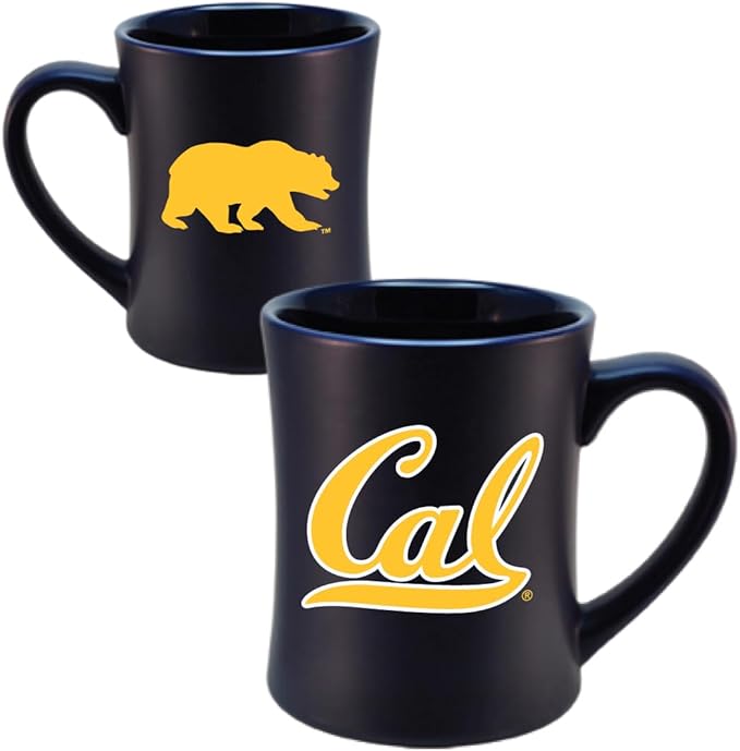 California Golden Bears Ceramic 16oz Sculpted Mug ??Official Team Logo Coffee Cup ??Handwash Recommended ??Individually Boxed