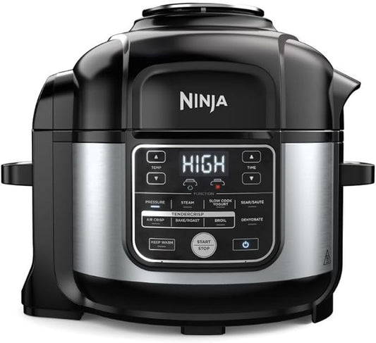 Ninja Foodi 10?‘in?? 6.5?‘Qt Pro Pressure Cooker & Air Fryer with TenderCrisp Technology, Precise Heating & Family?‘Sized Capacity O300 (6.5 Quarts)