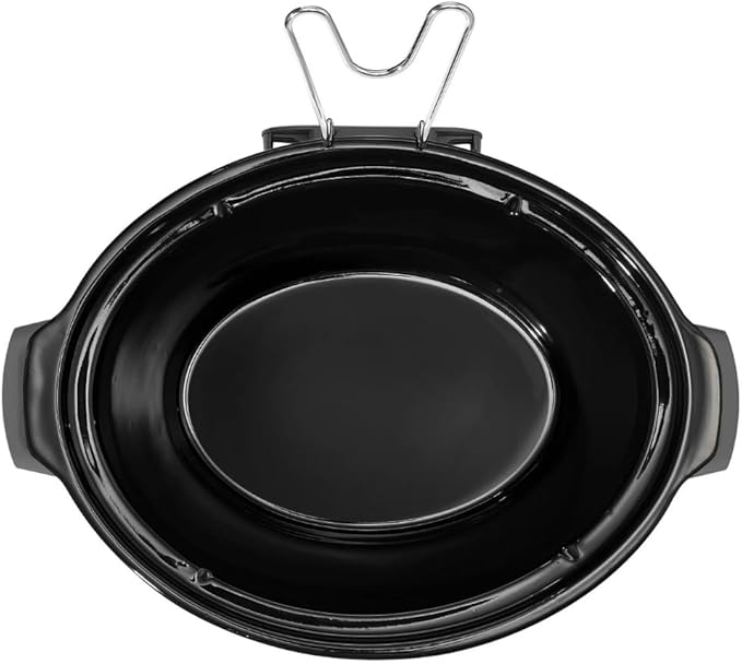 Beautiful 6 Quart Programmable Slow Cooker by Drew Barrymore ??Large Capacity, Ceramic Removable Pot, Tempered Glass Lid, Dishwasher Safe, Auto Keep Warm (Oyster Grey)