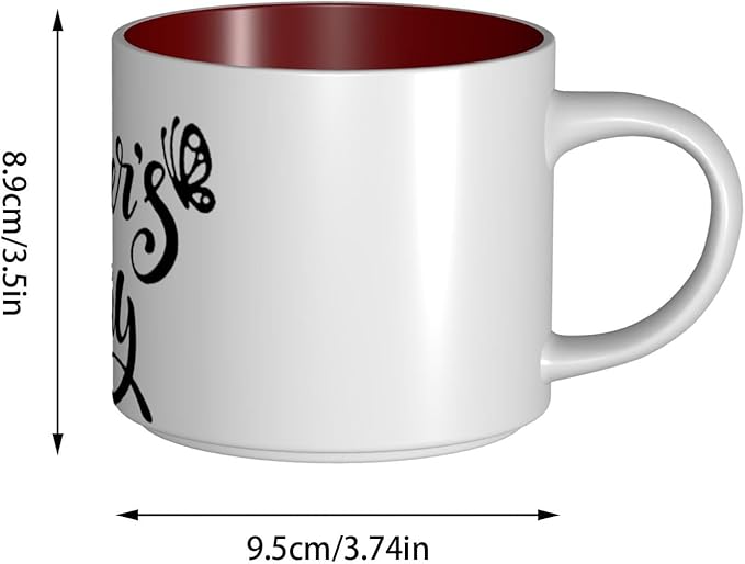 Mothers Day Large Capacity Mug Ceramic Mugs Coffee Cup Tea Cups
