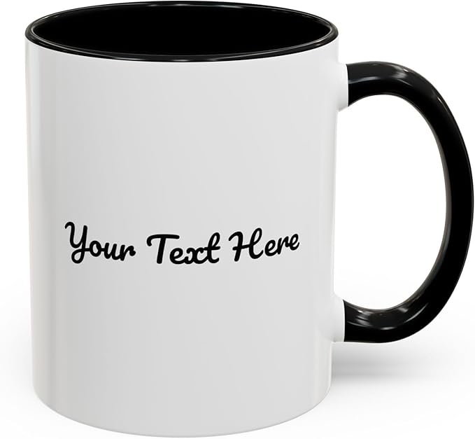 Customizable Coffee Mug with Birth Flower and personalized text for gift, birthdays, teachers, grandparents and many more