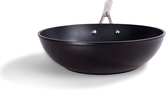 fr철k All-In-One Non-Stick Fry Pan Meets Wok with Lid, 11-Inch, Black & Silver