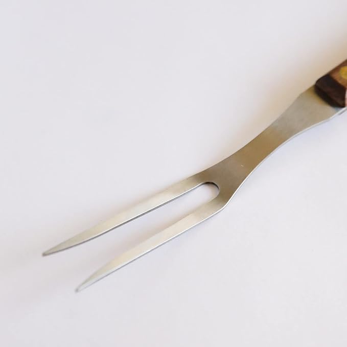Lamson Tail-Gater 15" BBQ Fork, Walnut Handle