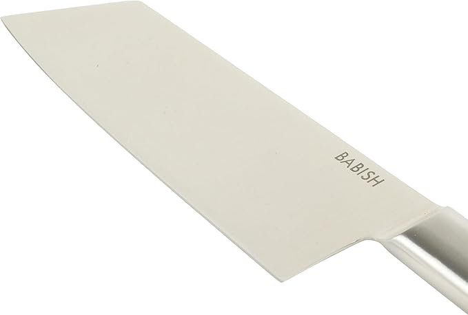 Babish 7.5-Inch Clef Knife ??High-Carbon 1.4116 German Steel Kitchen Knife, Chef & Cleaver Hybrid for Chopping, Slicing & Prep, Full-Tang, Razor Sharp, Ergonomic Design