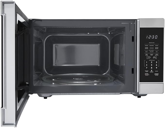 SHARP Countertop Microwave Oven with Removable 13.6" Carousel Turntable, 1100 Watt, 1.6 Cubic Feet, Stainless Steel