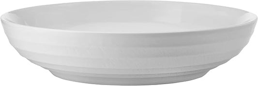 Song Deep Round Plate - White (D10.0 Inch X H2.25 Inch | V49 oz, 6, Count)