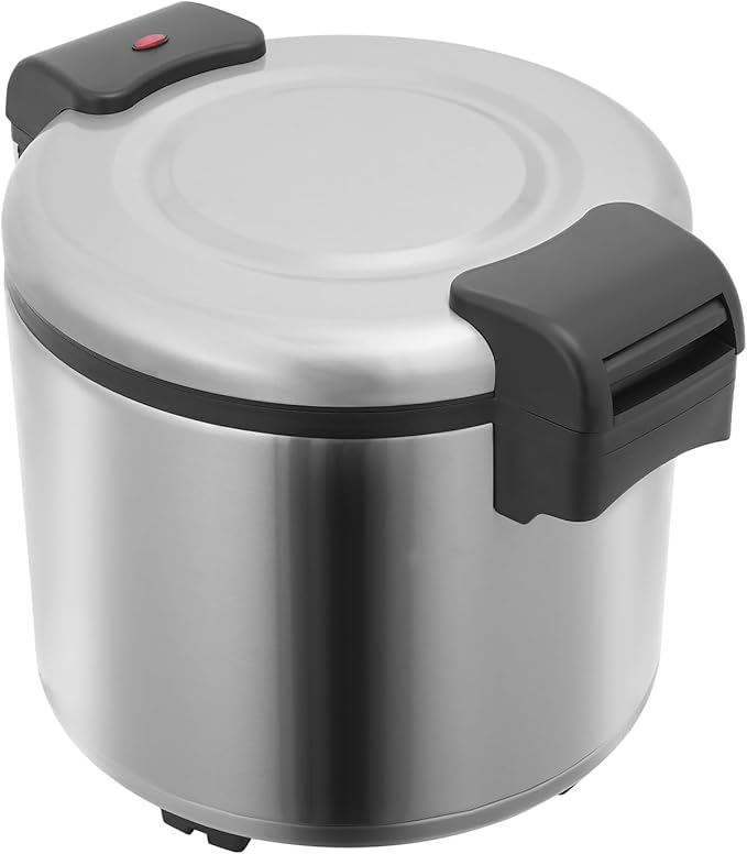 Commercial Rice Warmer, 23L/24.3Qt Electric Food Warmer, 105W Electric Soup Warmers with 149째F Constant Temperature and Non-Stick Inner Pot for Restaurant Party, Warm Function Only, NOT Cooker