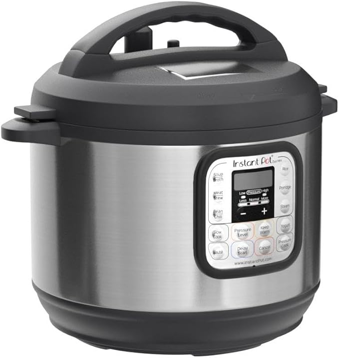 Instant Pot Duo 7-in-1 Mini Electric Pressure Cooker, Slow Rice Cooker, Steamer, Saut챕, Yogurt Maker, Warmer & Sterilizer, Includes Free App with over 1900 Recipes, Stainless Steel, 3 Quart
