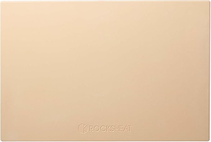 ROCKSHEAT 20"x 13.5" Pizza Stone, Cordierite Pizza Pan for Oven Grill and BBQ, Rectangular Large Baking Stone for Bread, Durable Cooking Stone, Thermal Shock Resistant