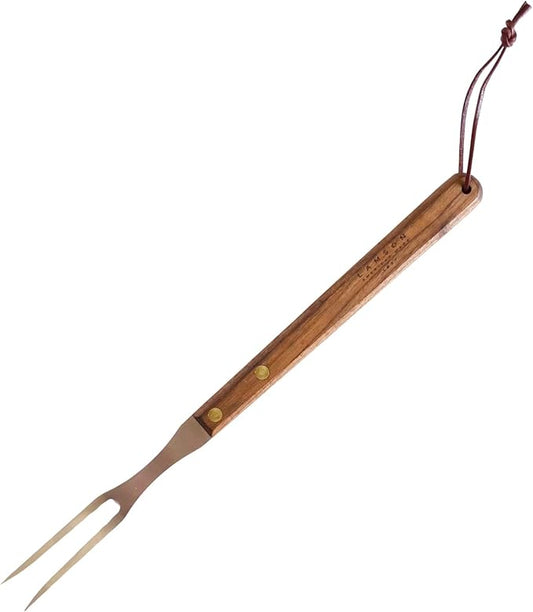 Lamson Tail-Gater 15" BBQ Fork, Walnut Handle