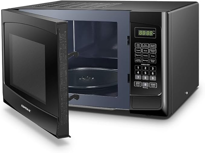 RV Built-In Microwave Oven | Perfect RV Replacement | 900W Power, 10 Power Levels | Easy-Clean Interior | LED Display | Quick-Cook Settings | RV-980B