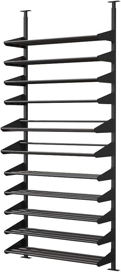 Ultra Wine Racks Showcase Bespoke Wine Display - Black, Storage for 105 Bottles, Horizontal & Display Rows, Wine Rack for Wine Cellars, Home Bars, & Dining Rooms