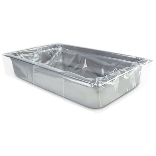 PanSaver Low Temperature Liners for Easy Clean Up - Disposable Buffet Pan Liners, Ovenable up to 220F - Clear (Hotel Pan - Deep | 34 x 25 IN)