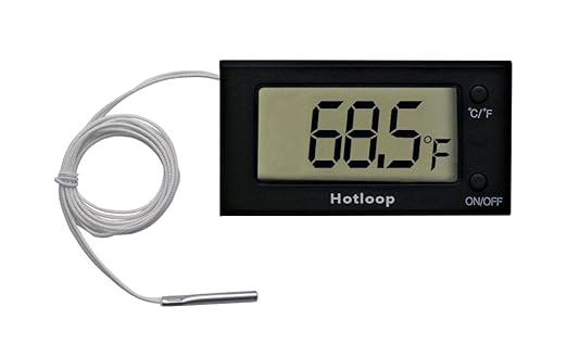 Digital Oven Thermometer Heat Resistant up to 572째F/300째C, LCD